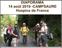 DIAPORAMA 14 août 2019 -CAMPSAURE   Hospice de France