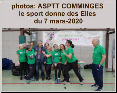 photos: ASPTT COMMINGES le sport donne des Elles  du 7 mars-2020  «De La Terra»