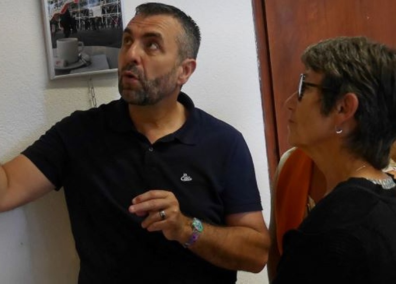 22-09-2018  expo photos  'Patron c'est ma tournée' photos:  Thierry Carlini