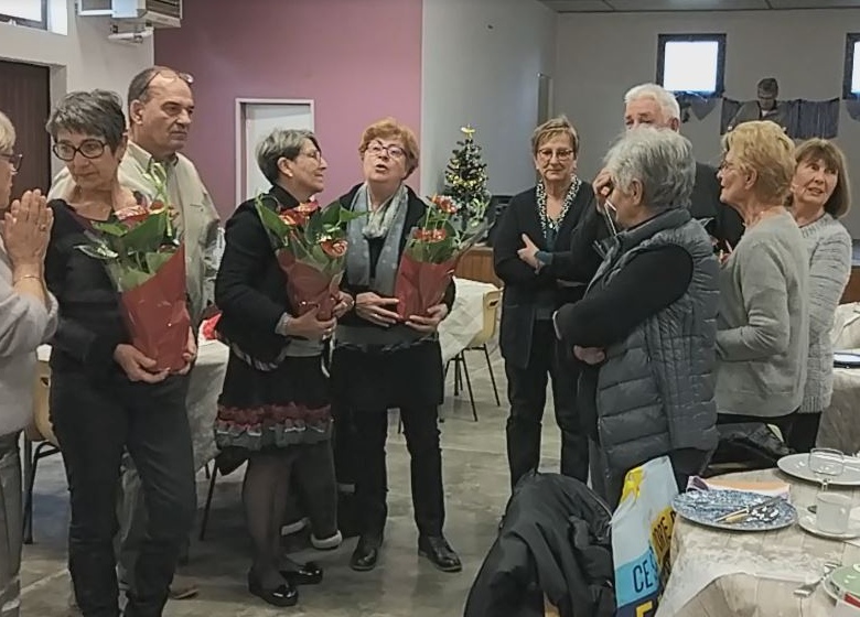Repas annuel des Caminaires A la salle des fetes